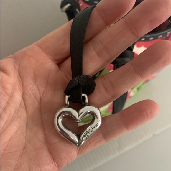 Brighton NWT women’s pink & green floral shoulder purse - Picture 10 of 10